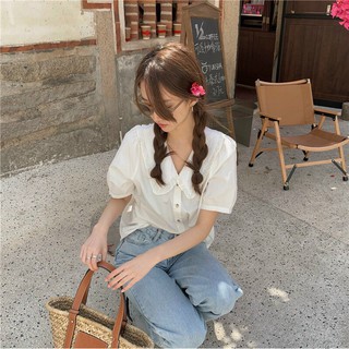 Áo sơ-mi nữ cổ viền mã mới