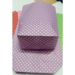 Combo 5 Túi giấy quà tặng chấm bi mini 9 x 12 cm