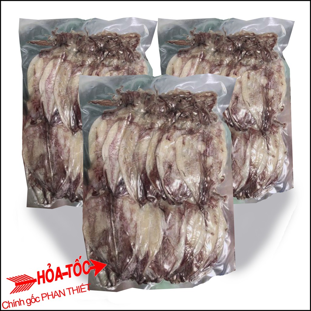 250GR Mực Khô BÌNH THUẬN Loại Ngon Size 70 Con/Kg Hút Chân Không