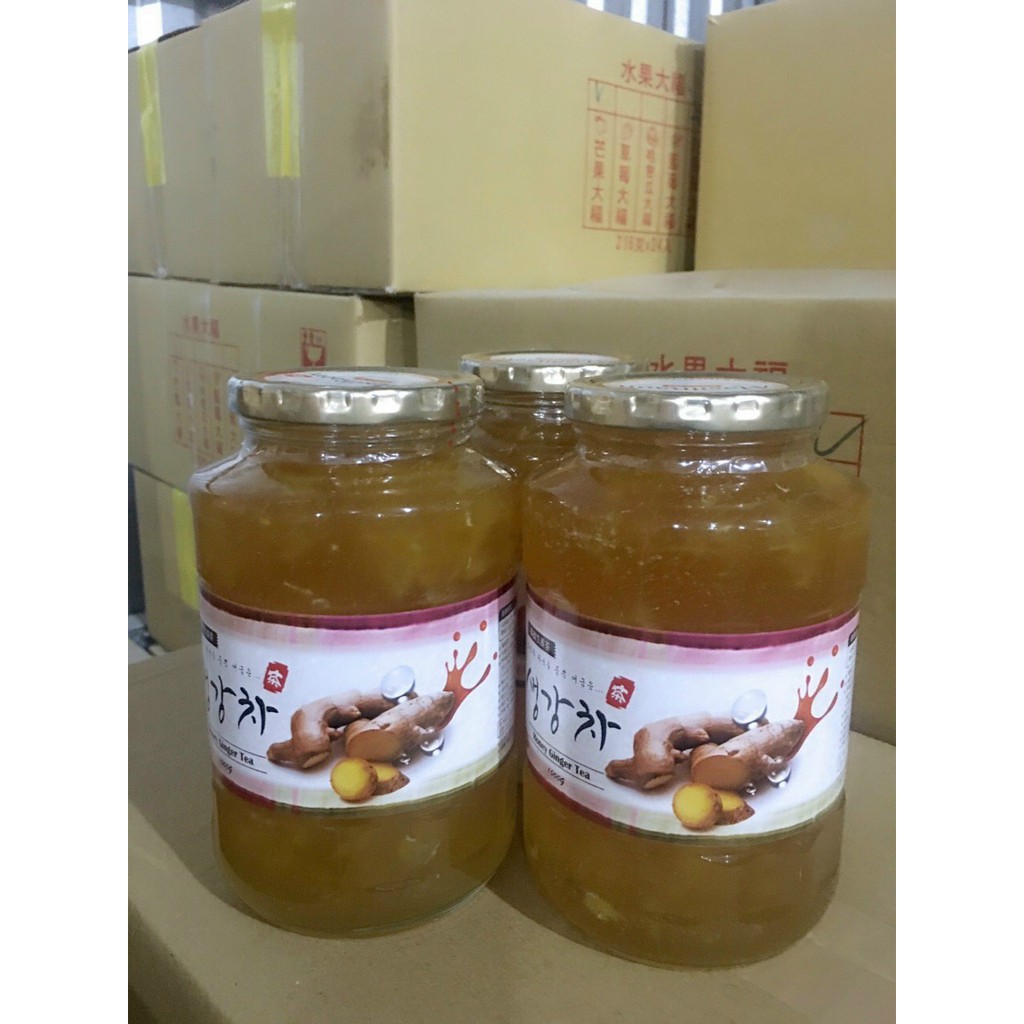 Combo Chanh, gừng, sâm mật ong Hàn Quốc