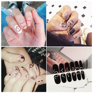 Miếng dán móng tay - Nail Wraps (12 miếng dán khô)