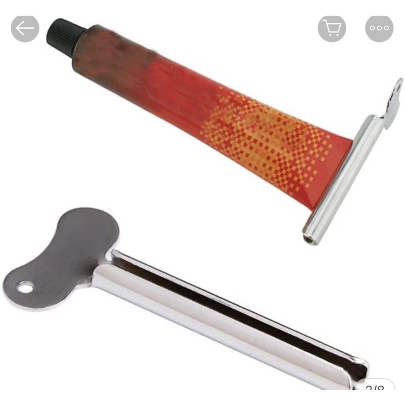 Cây nặn thuốc nhuộm inox  giúp dễ dàng nặn sạch thuốc  dễ dàng  tiện lợi