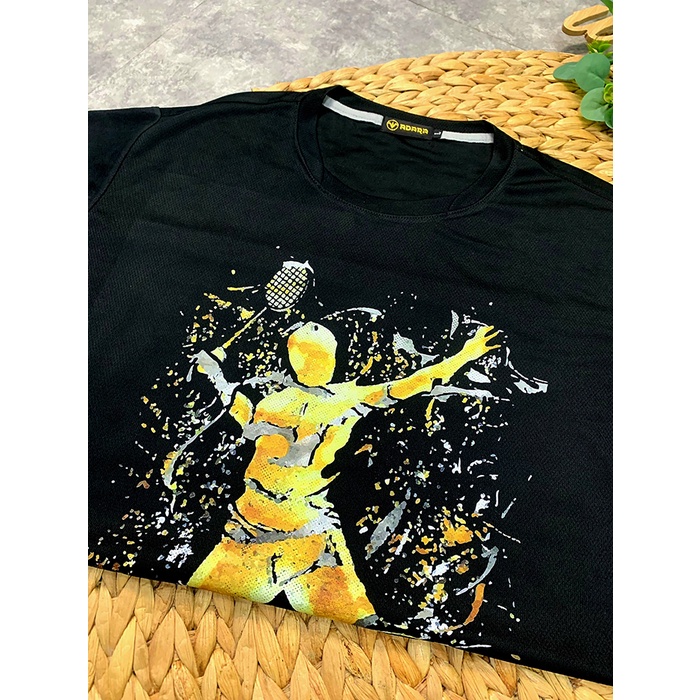 ÁO TRAINING CẦU LÔNG - SPLASH VÀNG