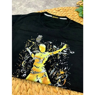 Áo training cầu lông - splash vàng
