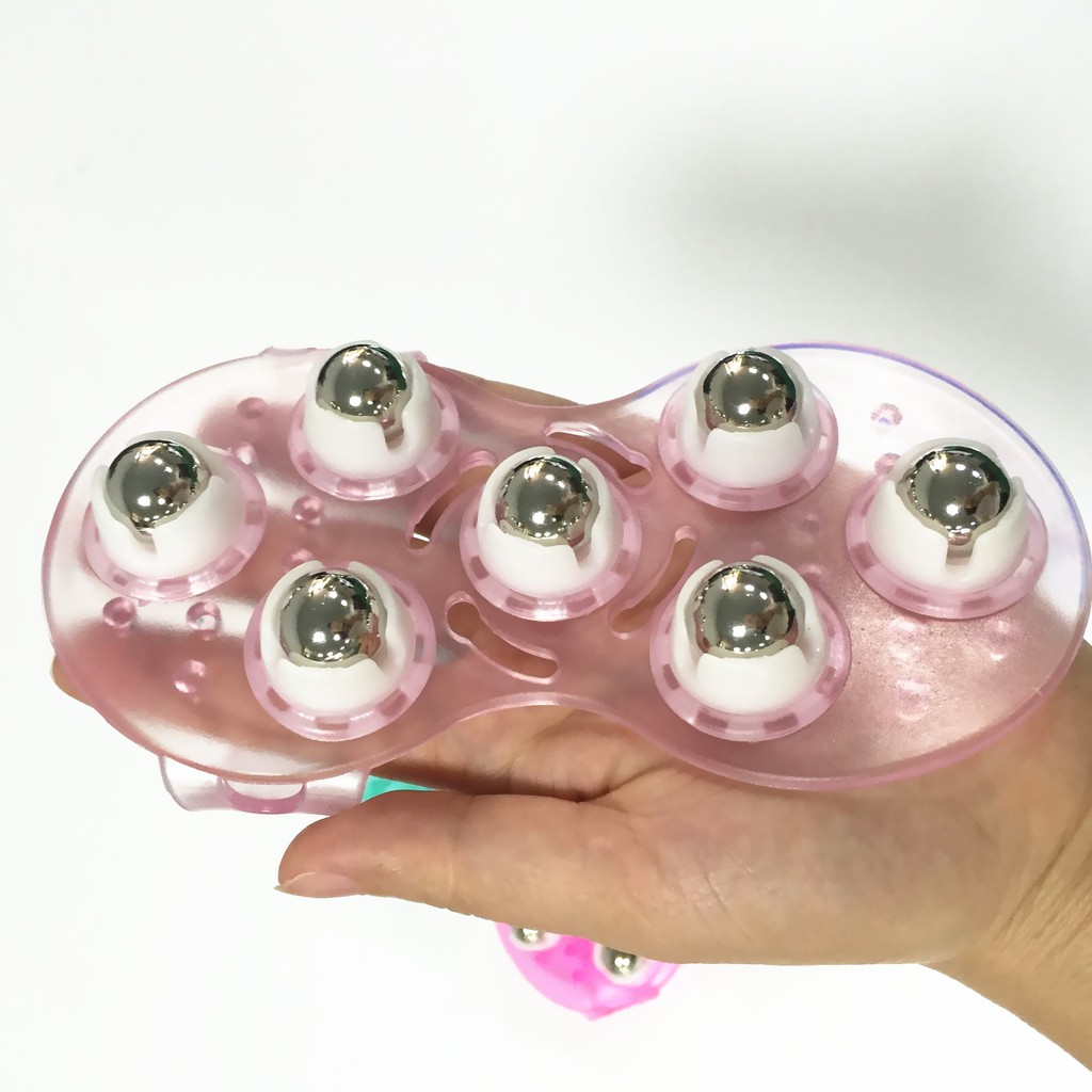 Roller Ball Massage Cơ thể Găng tay Chống Cellulite Giảm Đau Cơ Thư giãn Máy mát xa cho Cổ Lưng Vai Mông Dụng cụ Nâng cơ Mặt