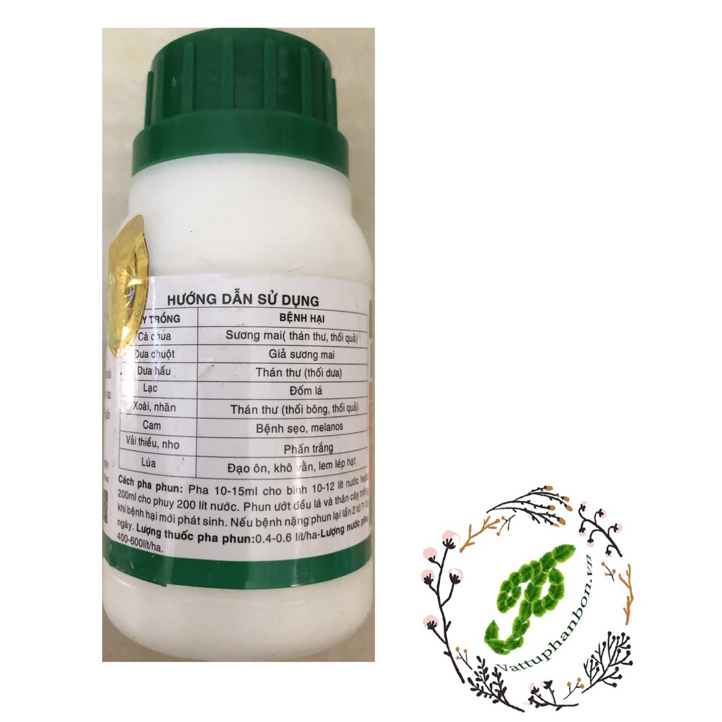 Trị Nấm Bệnh Daconil 500SC - #190# 100ml