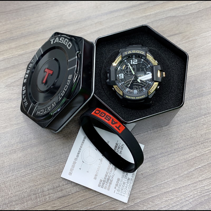 Đồng hồ nam thể thao TASGO mặt kính sapphire chống xước và thiết kế manh mẽ bảo hành 12 tháng T107 | BigBuy360 - bigbuy360.vn