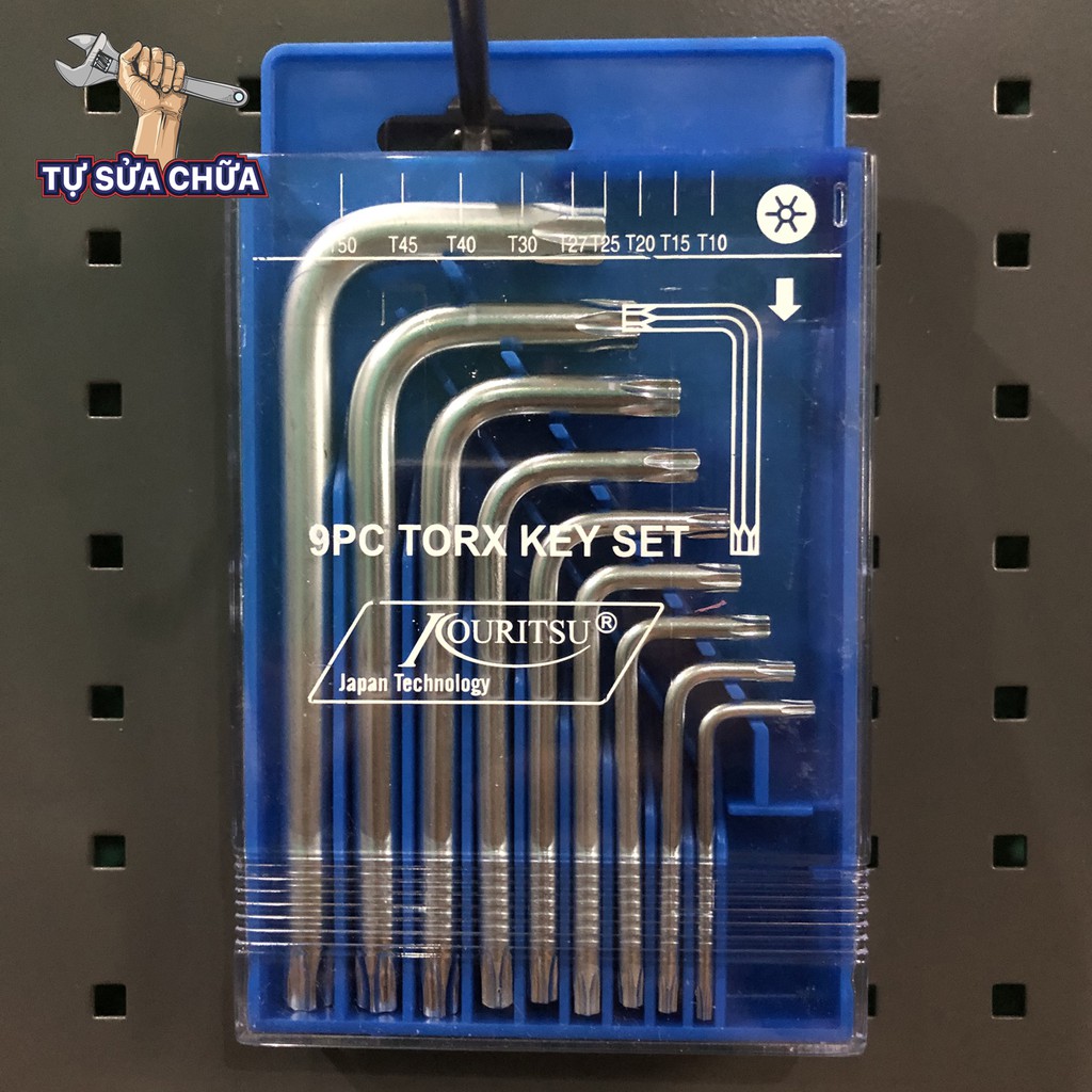 Bộ lục giác hoa thị ngắn Nhật Bản Kouritsu T04403