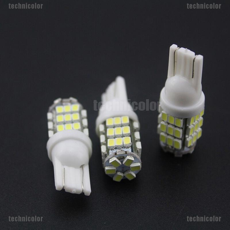 Bộ 2 Đèn LED Tín Hiệu Cho Xe Hơi T10 W5W 194 464 42 SMD 1206