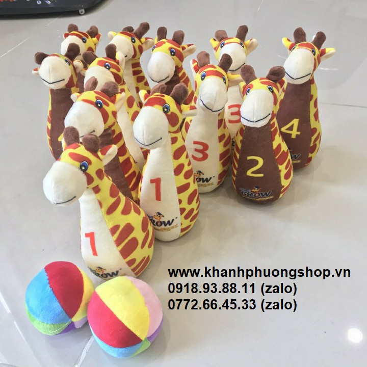 bộ đồ chơi bowling cho bé - bộ đồ chơi bowling