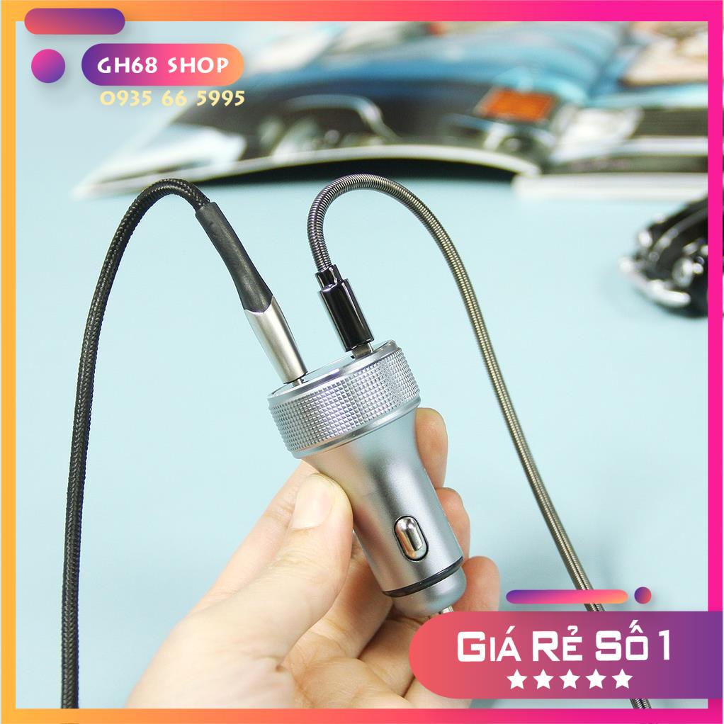 Củ sạc nhanh oto 2 cổng 58.5W Remax RCC-215