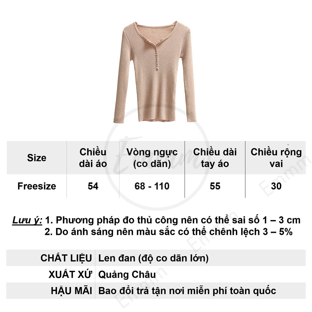 Áo len đan dệt kim tay dài dáng ôm freesize phong cách Hàn Quốc trẻ trung cho nữ | BigBuy360 - bigbuy360.vn