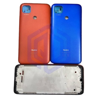 Bộ vỏ xiaomi redmi 9c + khay sim zin