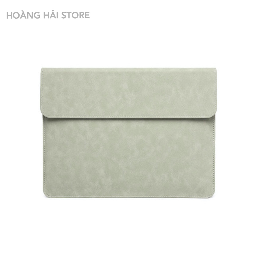 Bao da chống sốc cao cấp cho macbook, laptop, surface pro, hp envy, dell xps kèm ví đựng phụ kiện