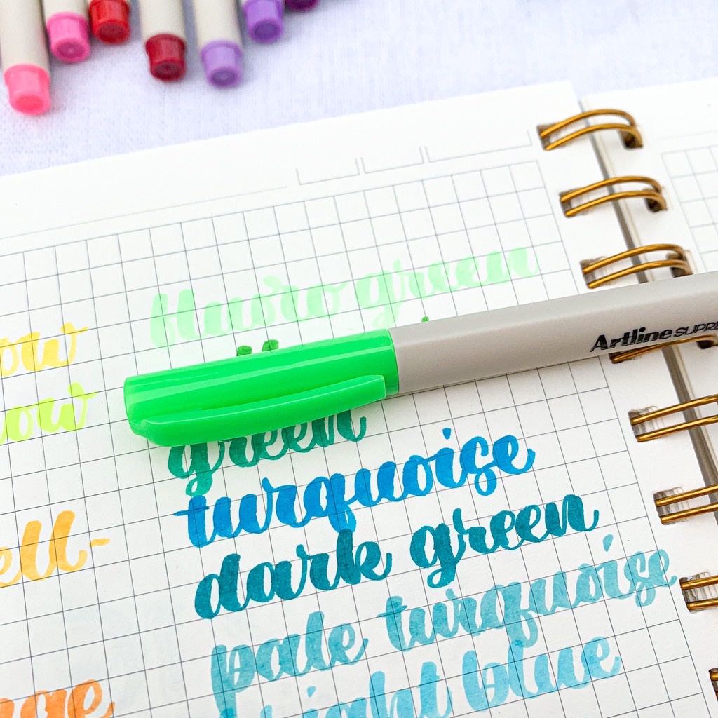 Bút Lông Đầu Cọ Vẽ Artline Supreme Brush EPFS-F