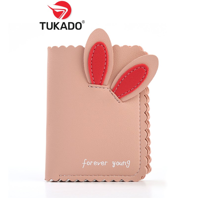 Ví Bóp Nữ Mini Cầm Tay FOREVER YOUNG Nhỏ Gọn Gấp 3 Bỏ Túi Kiểu Dáng Tai Thỏ Siêu Xinh FY66 - Tukado | WebRaoVat - webraovat.net.vn