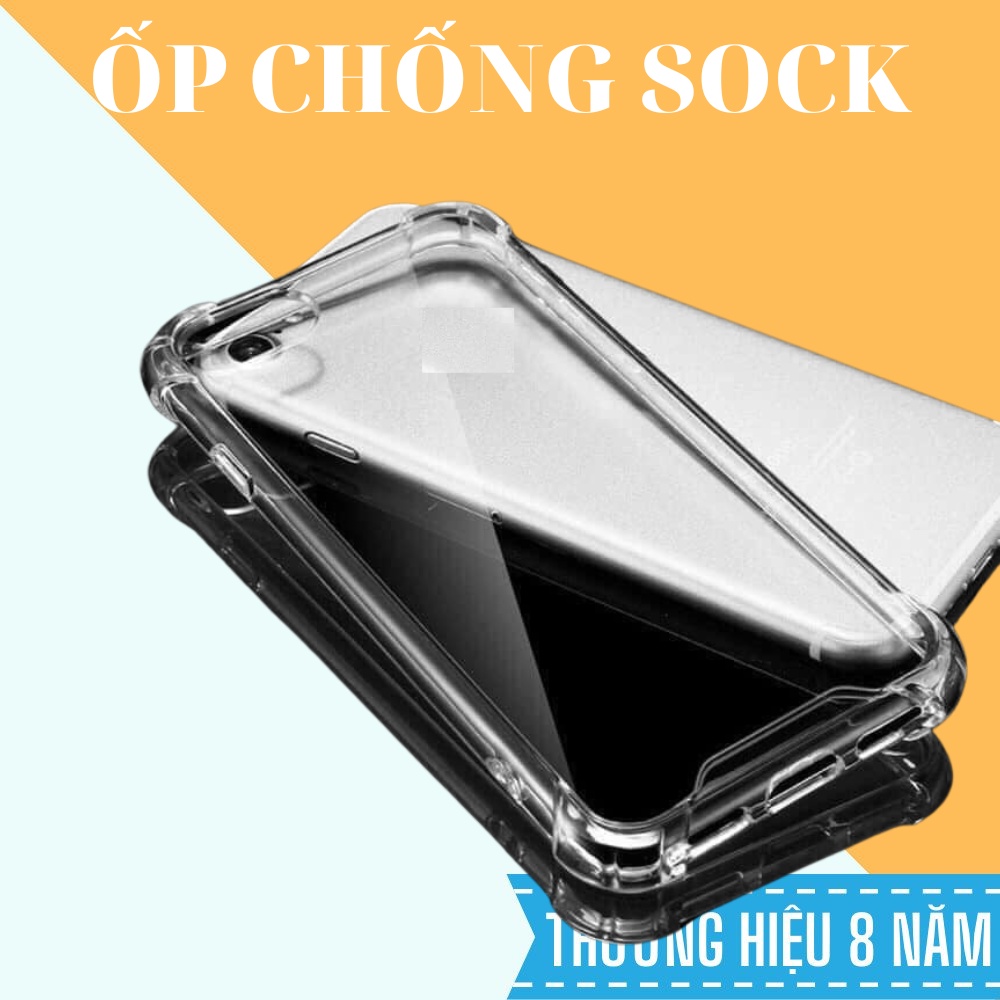 Ốp lưng chống sock cho điện thoại, Bo viền cao su chắc chắn, Bảo vệ 99,9%