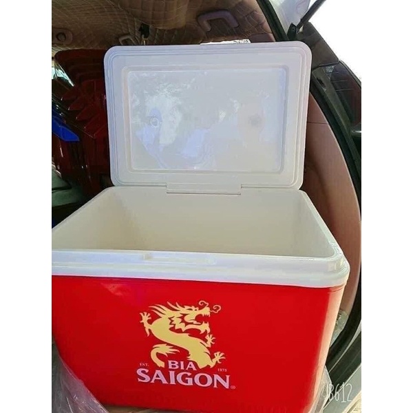 THÙNG ĐÁ 24 LÍT HKM có van xả nước tiện lợi