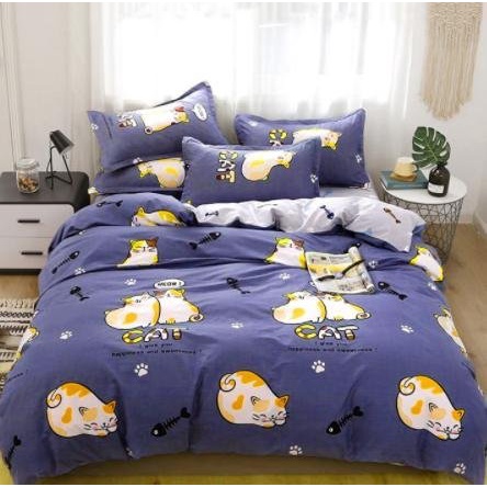 Combo 6 mét vải may cotton poly khổ rộng 2m3,chát chọn mẫu