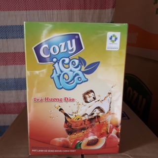 Trà cozy icetea hòa tan hương đào