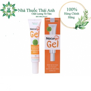 NACURGO GEL LÀM MỜ SẸO VÀ VẾT THÂM