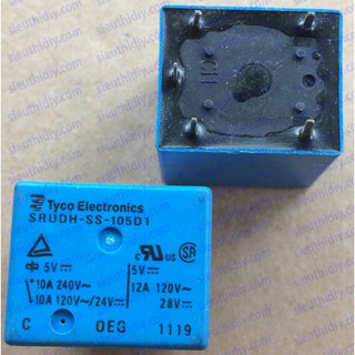 Relay rơ le TYCO SRUDH-SS-105D1 5VDC 240V 10A