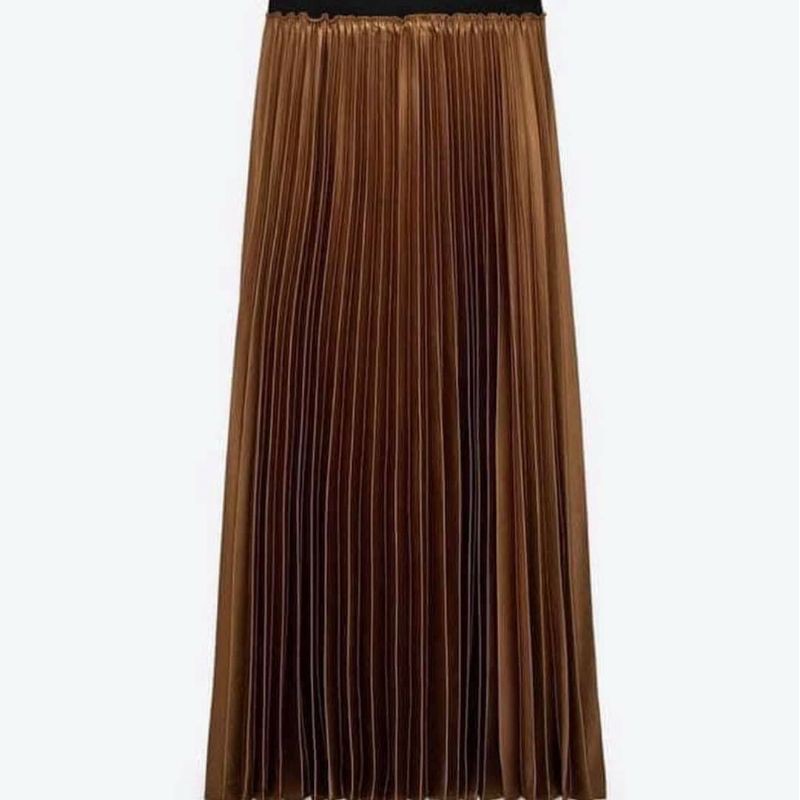 Chân váy nhung dài