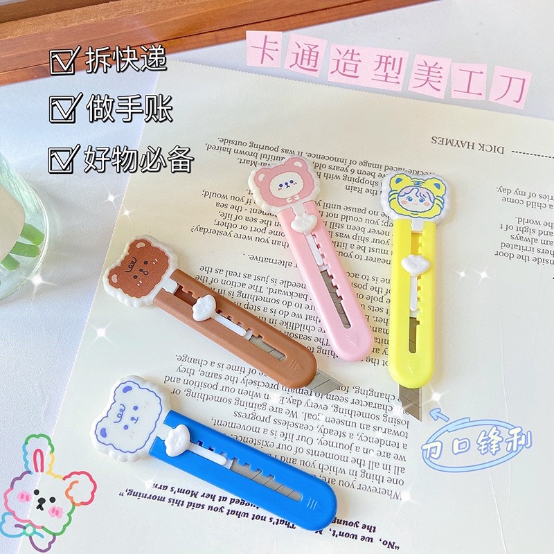 Dao Rọc Giấy Nhiều Hình Ngộ Nghĩnh Dễ Thương