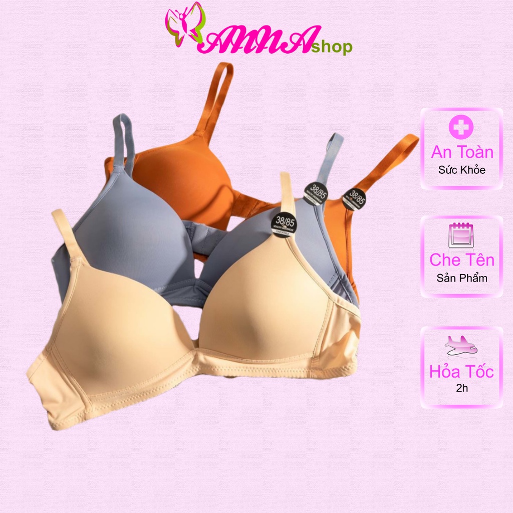 Áo ngực su không gọng mỏng cao cấp, thiết kế đơn giản, trẻ trung, dễ phối đồ (MS 04053) Anna Shop