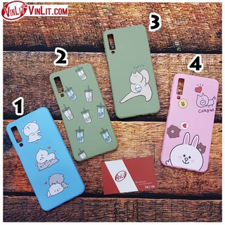 Ốp lưng Samsung A7 2018 ốp silicon dẻo họa tiết dễ thương chống bám vân tay mẫu mới A78190824A3