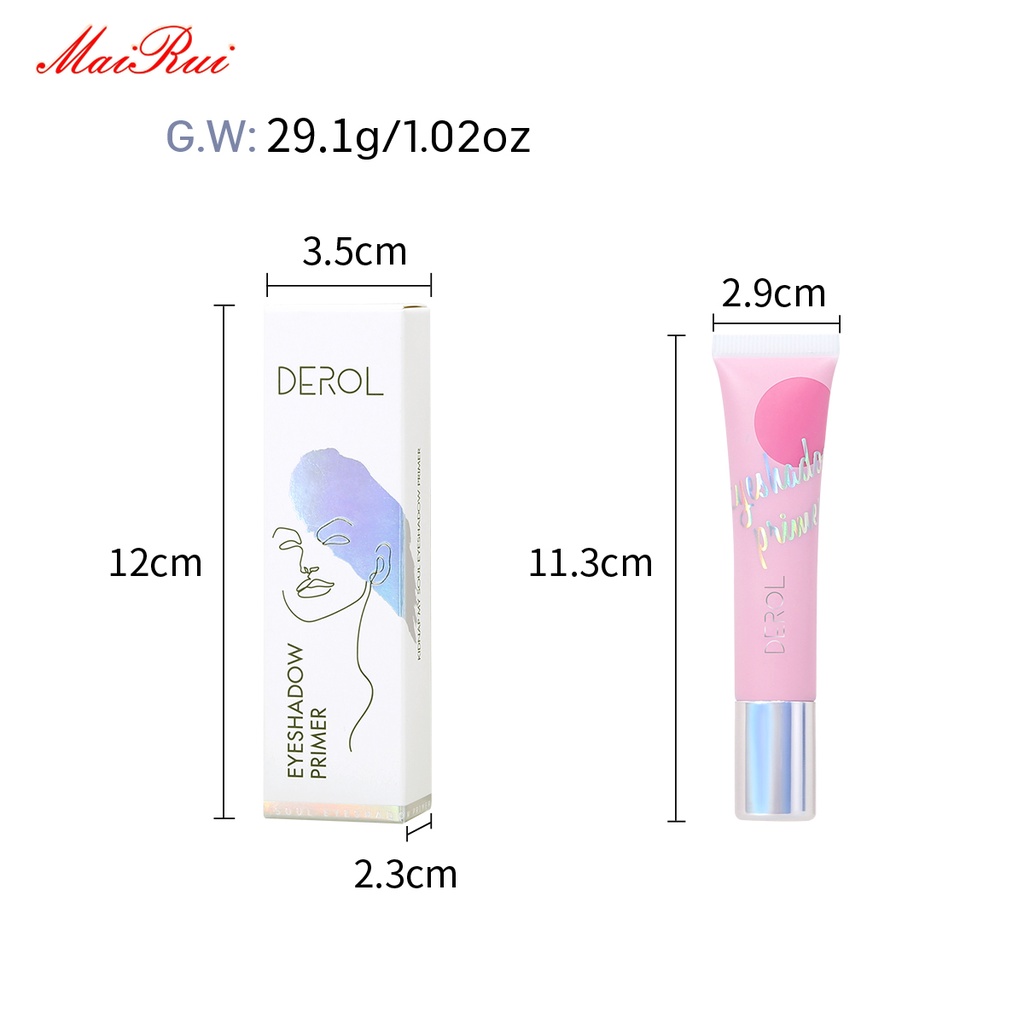 Kem Lót Trang Điểm Mắt/Mắt Che Khuyết Điểm Chống Thấm Nước Thương Hiệu Derol Gồm 6 Màu | BigBuy360 - bigbuy360.vn