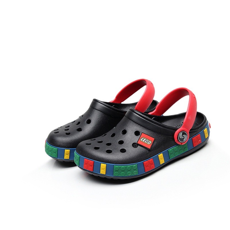 Dép sục bé trai bé gái dư xịn sz 23-36 crocs lego bền đẹp cho bé