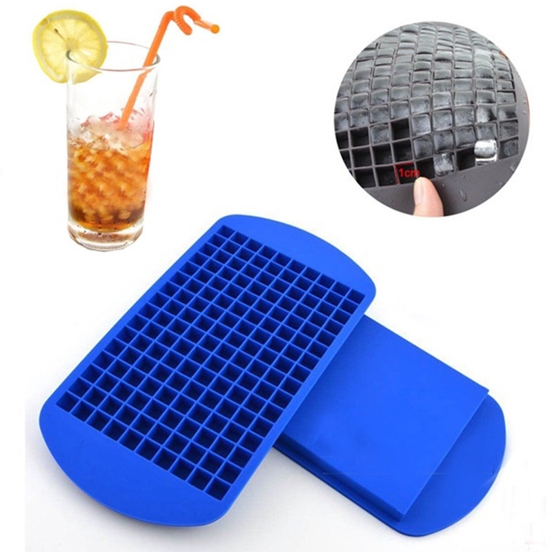 Khuôn Silicone Làm Đá 160 Ô Vuông