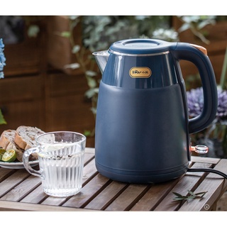Ấm siêu tốc, ấm đun nước chính hãng Bear dung tích 1.5L chất liệu inox 304.