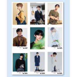 LOMO CARD 36 ẢNH CIX BAE JINYOUNG - MAGAZINE PHOTOSHOOT CÓ CHỮ KÝ