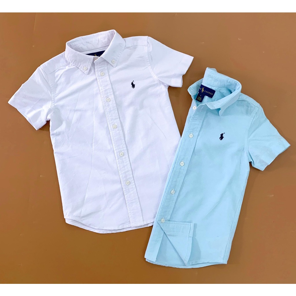 Áo sơ mi tay ngắn bé trai RALPH LAUREN