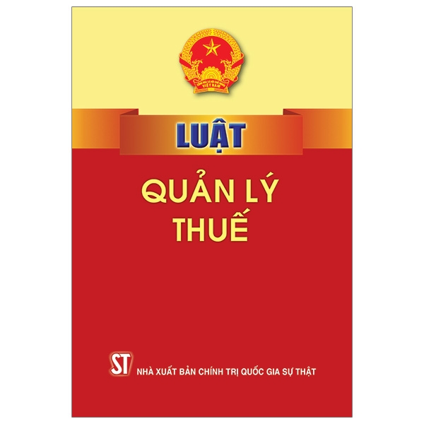 Sách Luật Quản Lý Thuế (2019)