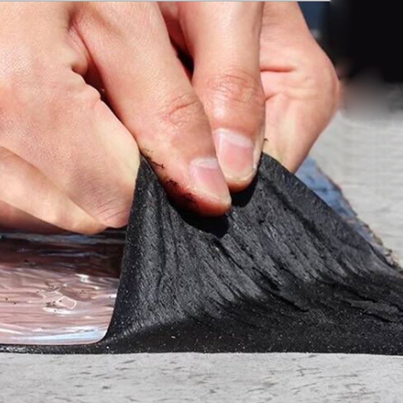 Băng Keo Cao Su Butyl Chống Thấm Nước Tráng Nhôm RV Đa Năng Cho Mái Nhà, Bề Mặt Cra