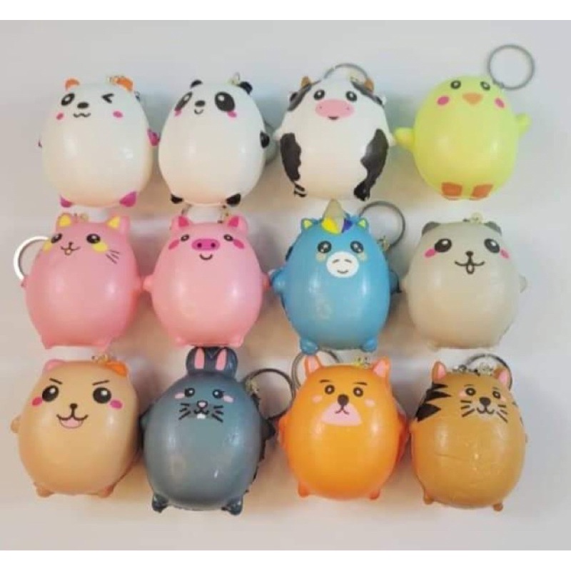 Đồ chơi squishy thú ú mini mẫu mới