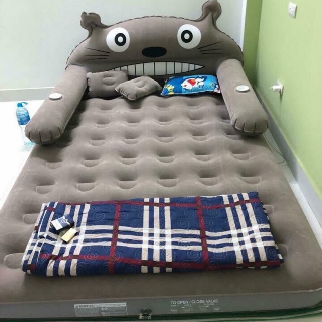 Giường hơi hình thú ( tặng kèm bơm điện)