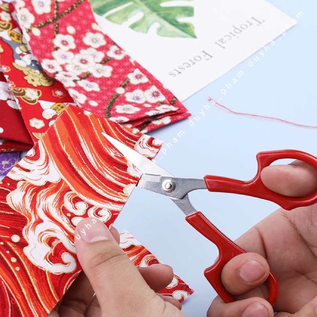 [LOẠI TỐT SIÊU BÉN] KÉO BẤM/ KÉO CẮT CHỈ THÊU MŨI CONG