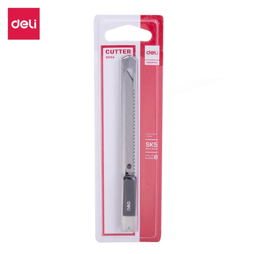 Dao rọc giấy inox DELI Đủ SIZE- Lưỡi Dao DELI