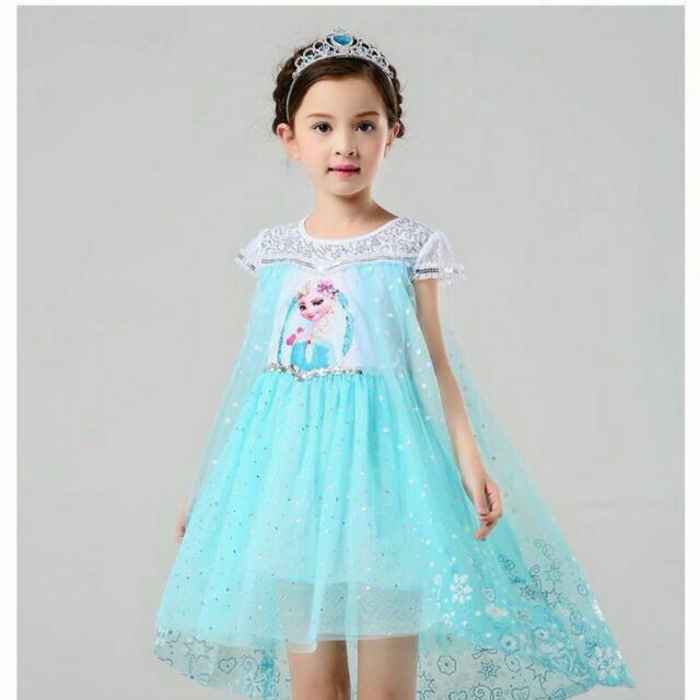 Đầm elsa 4 lớp mẫu mới