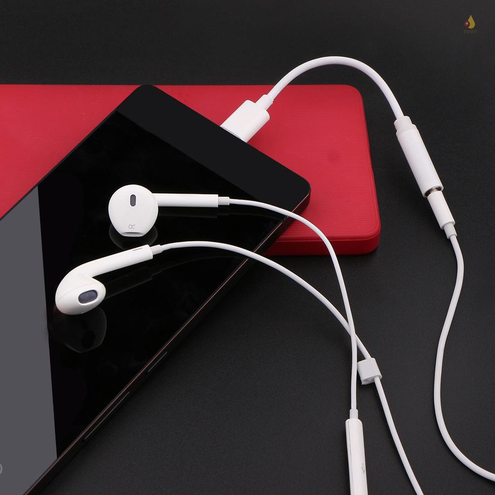 Đầu Chuyển Đổi Type C Sang Cổng Âm Thanh 3.5mm Thay Thế Chuyên Dụng Cho Huawei/SAMSUNG/XIAOMI