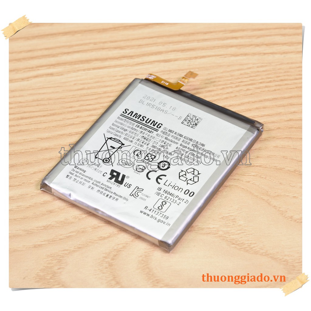 Thay pin Samsung Galaxy S21 EB-BG991ABY 3.88V 4000mAh 15.52Wh