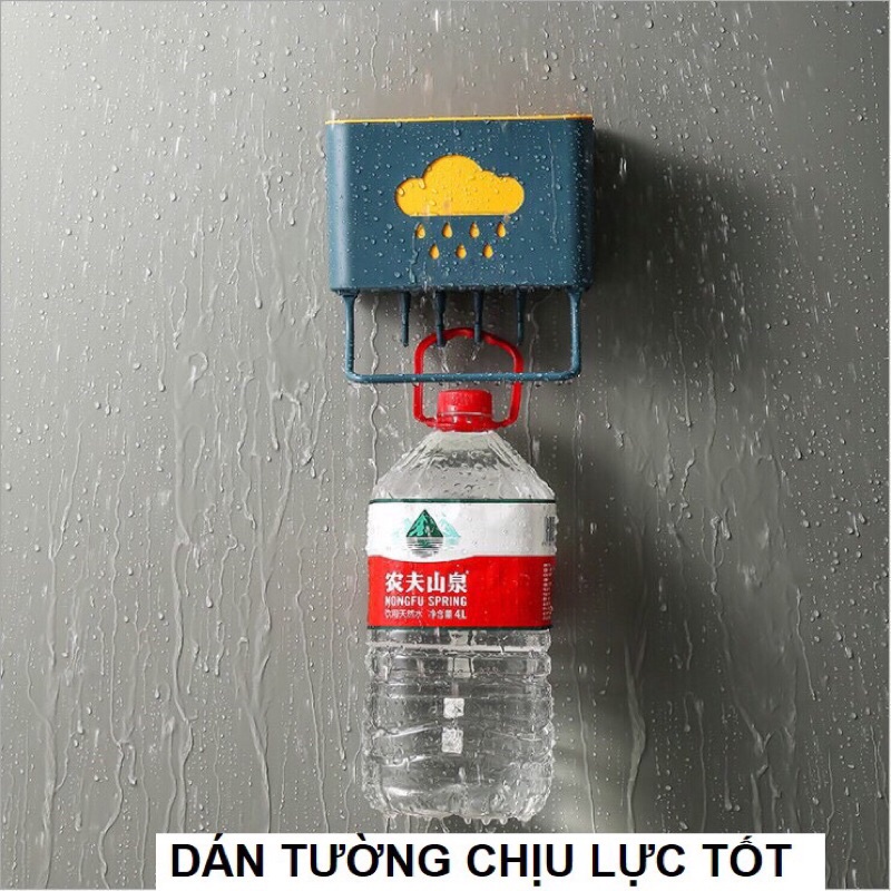 Ống đũa treo tường đựng đũa dán tường nhựa chắc chắn, dụng cụ nhà bếp tiện lợi