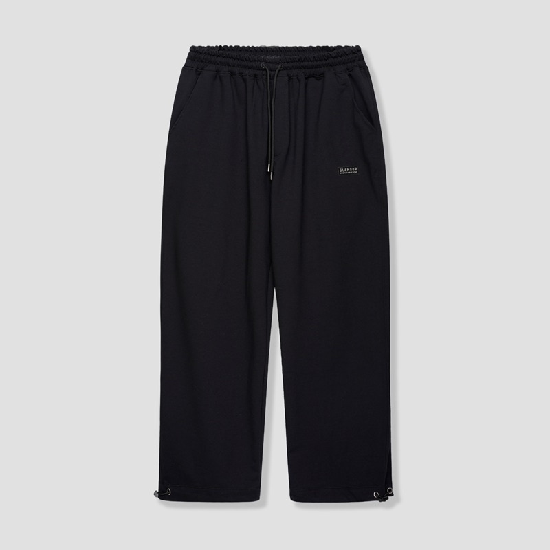 Quần nỉ dài unisex basic ống suông rộng nam nữ - Glamour Basic Pants - Đen/Trắng/Xám/Be