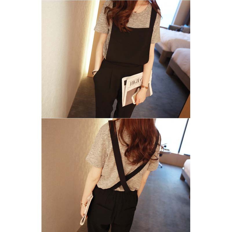 Quần Yếm Đen Thời Trang Cho Nữ | BigBuy360 - bigbuy360.vn