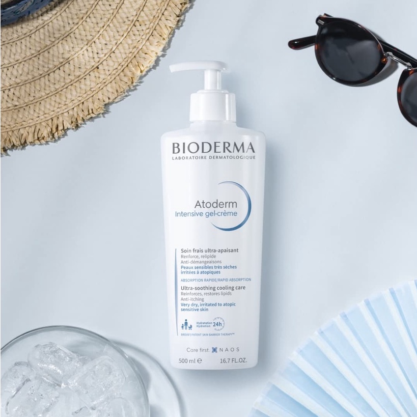 Gel Dưỡng Ẩm Làm Dịu Da Bioderma Cho Da Rất Khô Nhạy Cảm Atoderm Intensive Gel Crème - Khongcoson