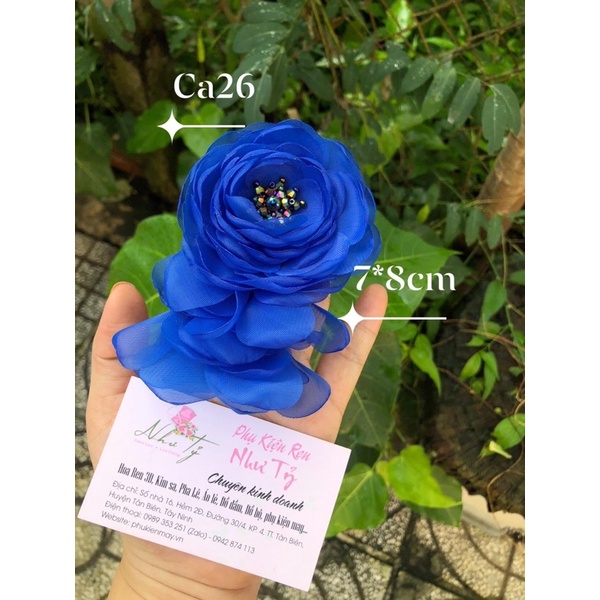 hoa cài áo xinh xắn yêu yêu 8cm